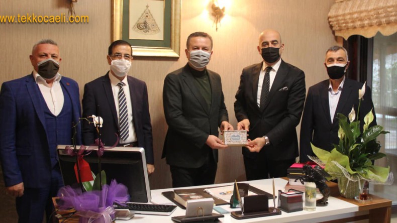 İzmit Kent Konseyi’nden Ali Korkmaz’a Ziyaret