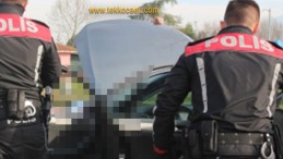 Dur İhtarına Uymayan Araç Polisten Kaçamadı