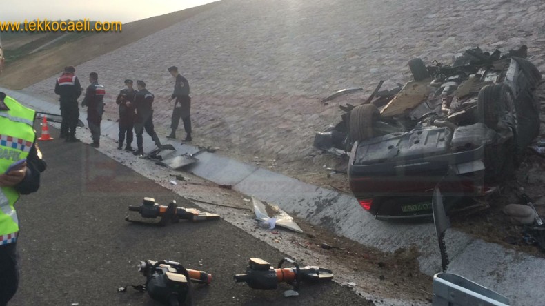 İzmit’te Feci Kaza; 4 Ölü