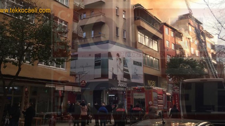 İzmit’te Korkutan Yangın