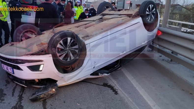 İzmit’te Korkunç Kaza; Yaralılar Var