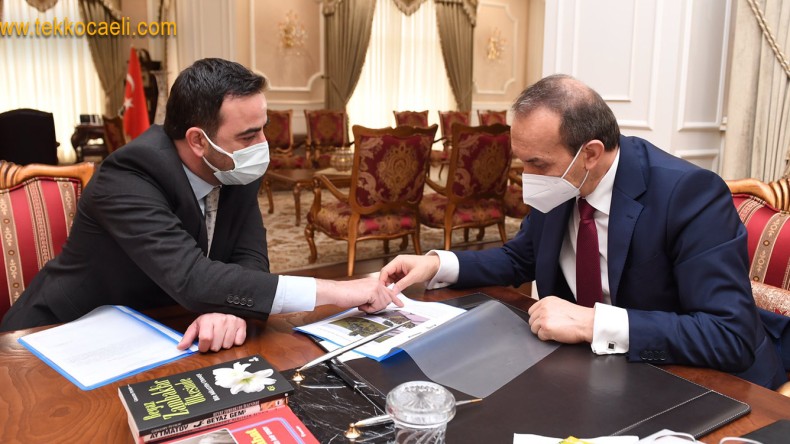 Başkan Özlü, Projelerini Vali Yavuz’a Anlattı