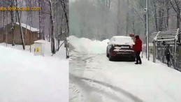 Kocaeli’nin Yüksek Kesimleri Beyaza Büründü