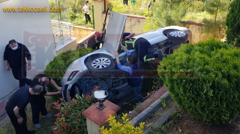 İzmit Şirintepe’de Kaza