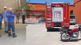 Fabrikada Korkutan Yangın