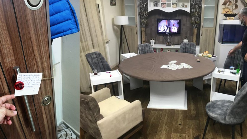 Mühürlü Dernek Lokalinde Oyuna Baskın