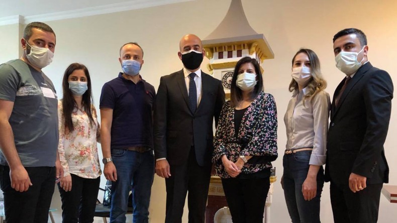 Genç Kocaeliler Derneği’nden Hüseyin Erol’a Ziyaret