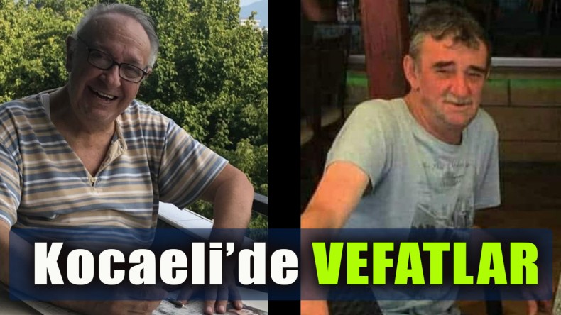 Kocaeli’de Vefatlar