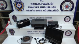 Başiskele’de Hırsızlık; Yakalanan Üç Kişi Suç Makinesi Çıktı