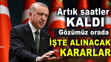 Artık Saatler Kaldı; Herkesin Gözü Orada, Belli Oluyor