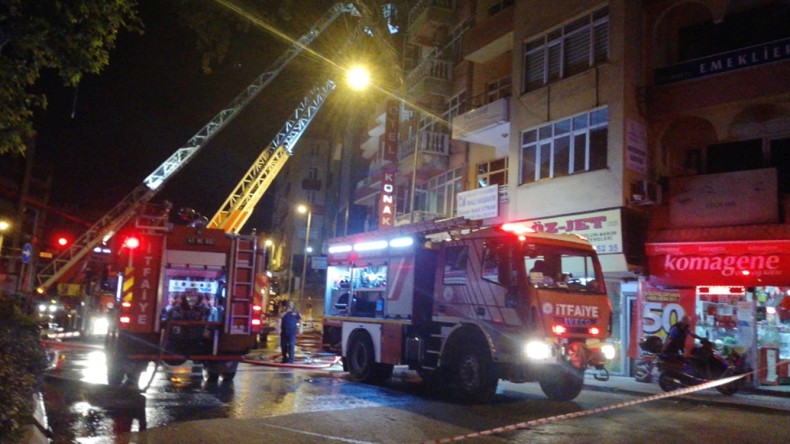 İzmit’te Korkutan Yangın