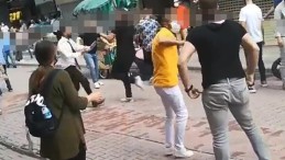 Kuyumcular Caddesinde Büyük Kavga