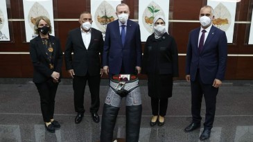 Cumhurbaşkanı Erdoğan’a Kispet Hediye Ettiler