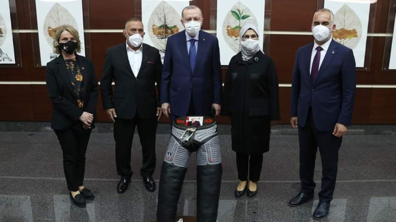 Cumhurbaşkanı Erdoğan’a Kispet Hediye Ettiler