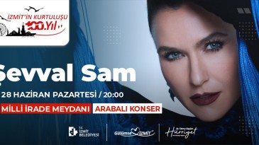 Şevval Sam Bu Akşam İzmitlilerle Buluşuyor