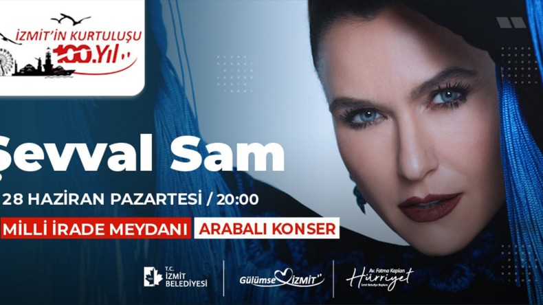 Şevval Sam Bu Akşam İzmitlilerle Buluşuyor