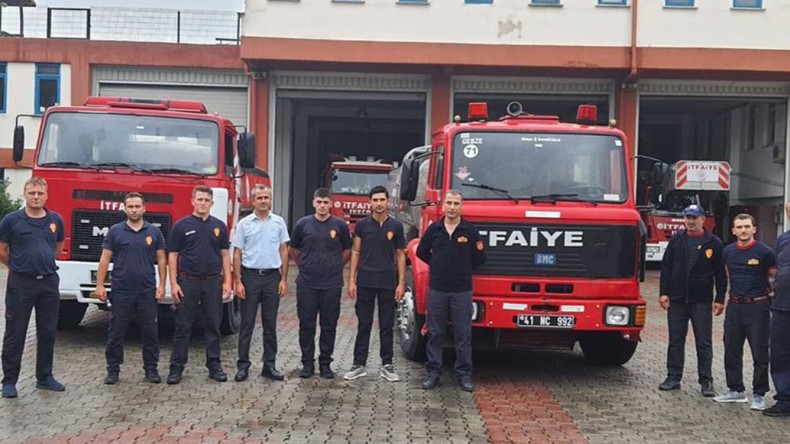 Kocaeli İtfaiyesinden Düzce’ye Yardım Eli