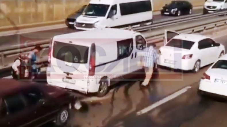 İzmit’te Zincirleme Kaza