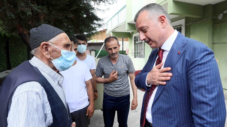 Başkan Büyükakın’dan Gönül Ziyaretleri