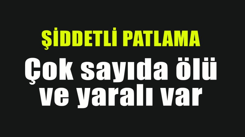 Irak’ta Şiddetli Patlama; Çok Sayıda Ölü Var