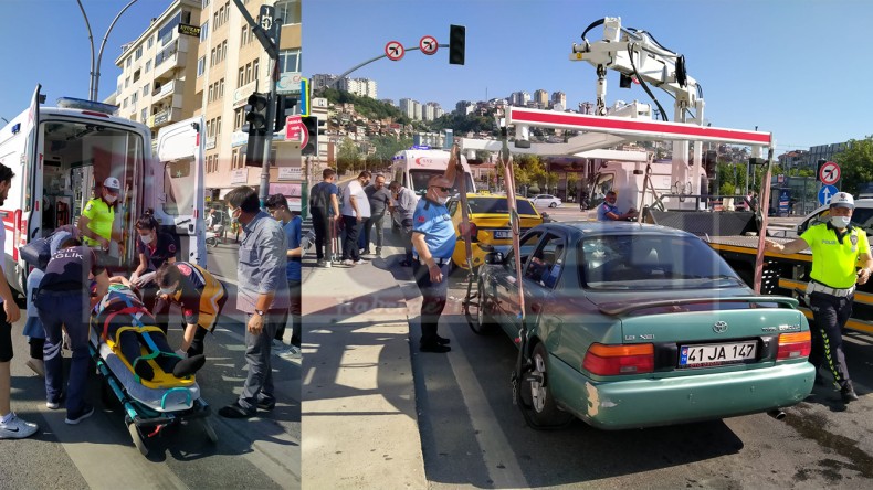 Milli İrade Meydanında Kaza; Yaralı Var