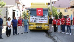 KOTO’dan Yangın Bölgesine 4 TIR Yardım