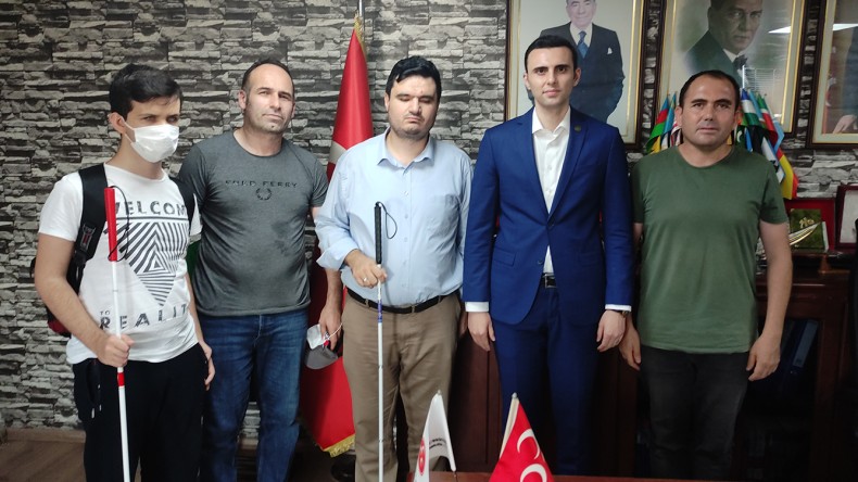 Beyazay Derneği’nden MHP’ye Ziyaret