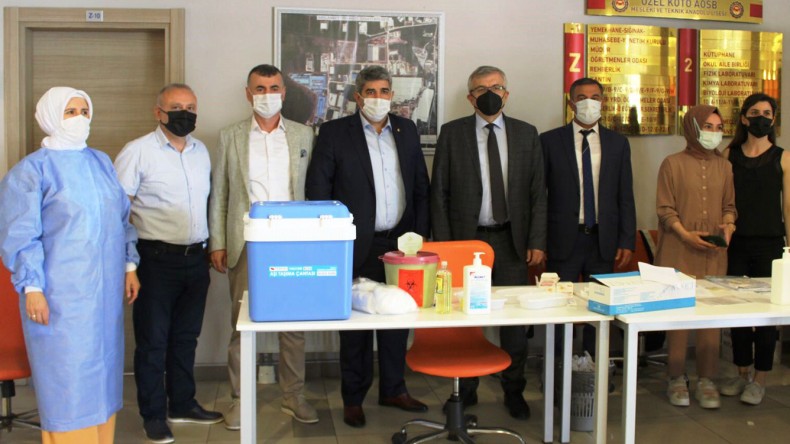 KOTO’nun Okulunda 106 Öğrenci Aşı Oldu