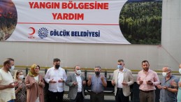 Gölcük Yangından Etkilenen Vatandaşların Yanında