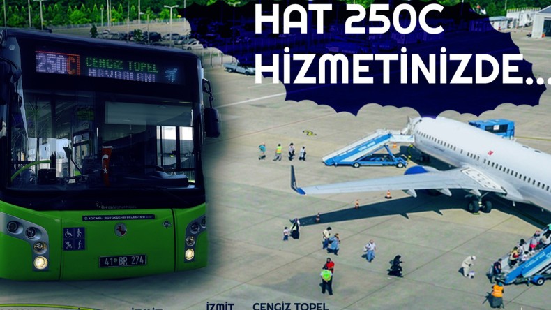 Cengiz Topel Havalimanı Seferleri Başladı