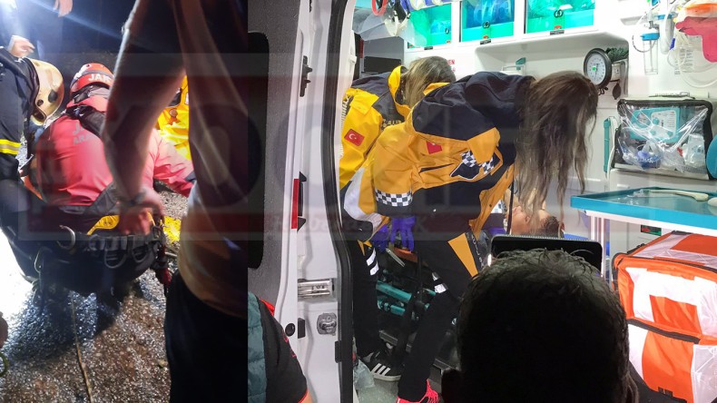 UTV ile 40 Metreden Aşağıya Uçtular; Yaralılar Var