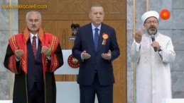 Yargıtay Başkanı Cübbesiyle Dua Etti; Adli Yıl Açıldı