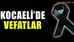 Kocaeli’de Vefatlar