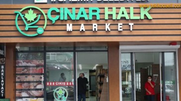 İzmit’e Müjde ! Halk Market Açılıyor