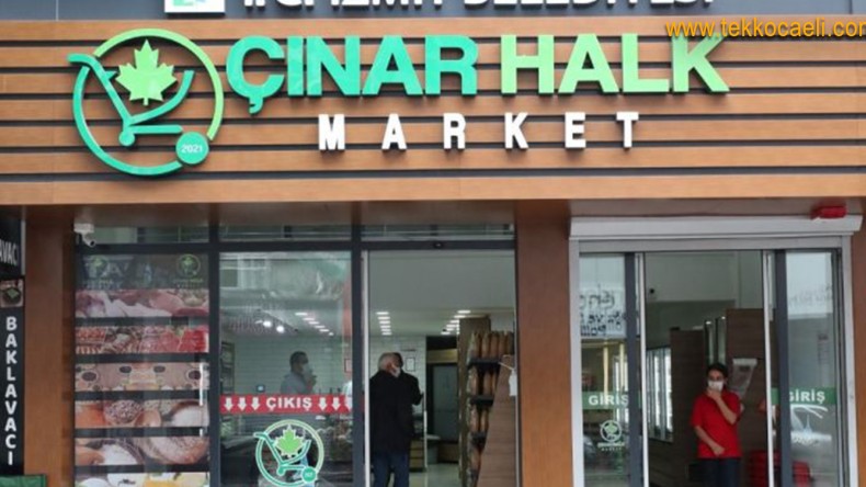 İzmit’e Müjde ! Halk Market Açılıyor