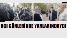 Başkan Hürriyet, Çınar ve Murat Ailelerinin Acısını Paylaştı