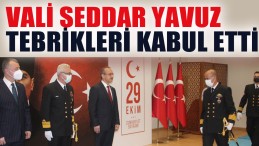 Kocaeli Valisi Yavuz Tebrikleri Kabul Etti