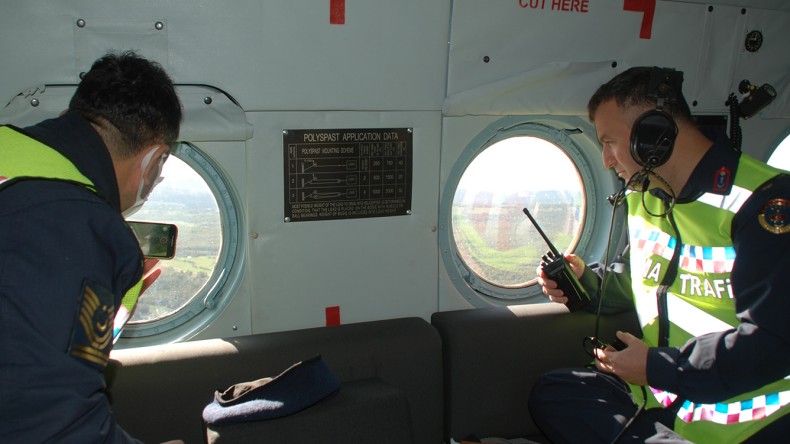 Kuzey Marmara Otoyolunda Helikopterli Denetim