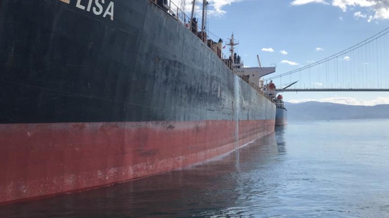 İzmit Körfezi’ni Kirleten Panama Bandıralı Gemiye Ceza