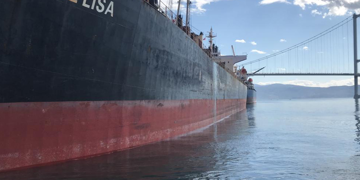 İzmit Körfezi’ni Kirleten Panama Bandıralı Gemiye Ceza