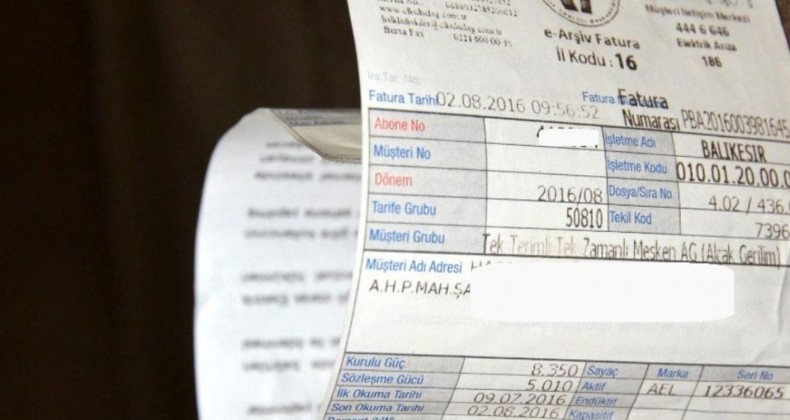 Elektrik Faturası 120 TL.’den Fazla Gelenler Dikkat!