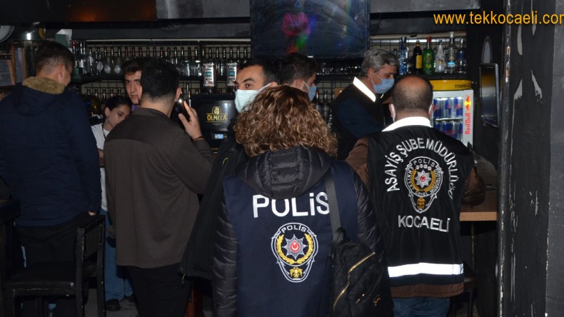 Emniyet’ten İzmit’teki Eğlence Mekanlarında Denetim