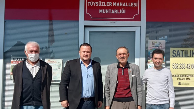 Tüysüzler Mahalle Muhtarından İzmit Belediyesi’ne Teşekkür