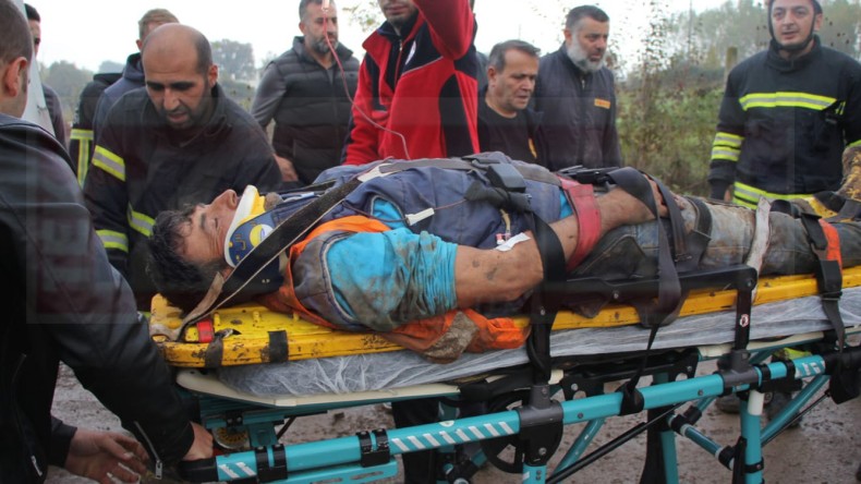 Kartepe Şevkatiye’de Toprak Kayması; Yaralı Var