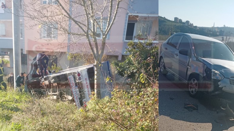 Kandıra Kefken Yolunda Kaza