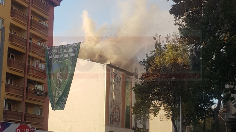 Öğrenci Yurdunda Korkutan Yangın