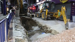 Fethiye Caddesinde Çalışmalar Hızlı Şekilde İlerliyor