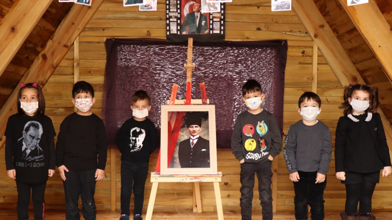 Çınar Çocuk Evi’ndeki Minikler Ata’mızı Andı