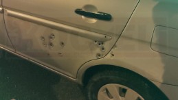 Seyir Halindeki Araca Pompalı Tüfekle Ateş Açıldı