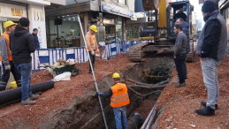 İzmit İstiklal Caddesinde Çalışmalar Hızla İlerliyor